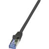 LogiLink Cavo patch LogiLink PrimeLine, Cat. 6A, S/FTP, 50 m, nero
