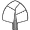 KitchenAid FRUSTA PIATTA PER PLANETARIE CON CIOTOLA SOLLEVABILE DI GRANDI DIMENSIONI - RIVESTITO IN ARGENTO-Argento