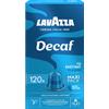 Lavazza Capsule Compatibili Nespresso Decaf, 120 Capsule