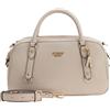 Guess L'eleganza moda con la GUESS Borsetta Marsha Box Satchel Light Taupe