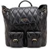 Twin Set Zaino Trapuntato Twin Set Nero in Ecopelle - Elegante, Capiente e Versatile per Donna