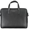 Calvin Klein Borsa Lavoro Uomo Nera in Ecopelle con Tracolla