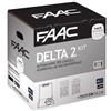 FAAC 740 DELTA 2 KIT 1056303445 Automazione Cancello Anta Scorrevole 500kg 230v