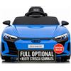 Auto Macchina Elettrica per Bambini 12V Audi RS e-tron GT Sedile Pelle con Telec