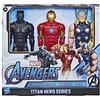 Marvel Avengers Titan Hero - Set 3 Personaggi da 30 cm