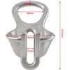 Lucchetto tappo catena barca yacht in acciaio 316 per 6mm 8mm 10mm 12mm