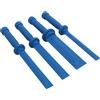 Jenivaint Set di Raschietti per Scalpelli in Plastica di Nylon, Kit di Strumenti per la Rimozione di Raschietti Ad Alto Impatto, 4 Larghezze 19 Mm 22 Mm 25 36, Non Rovinano la Carrozzeria di Auto