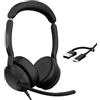 Jabra Evolve2 50 USB C-A UC Stereo