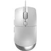 CHERRY XTRFY M50, Mouse da Gaming Cablato Leggero, Forma Ergonomica per Comfort e Controllo Ideale, 5 Profili On-Board, Porta USB-A, Bianco