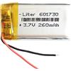 Liter energy battery Batteria 601730 LiPo 3.7V 260mAh 0.962Wh 1S 5C Liter Energy Battery per l'elettronica Ricaricabile Telefono Portatile Smartwatch Orologio GPS - Non adatto per Radiocomando 32x17x6mm (260mAh|601730)