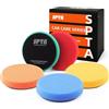 SPTA Tampone di Lcidatura, SPTA 5 Pezzi 80mm Pack Set Tampone Spugna Lucidatura, Kit per Lucidatrici Auto, Lucidatrice Spugna Lucidatura Pad, per Auto Bellezza Pulizia