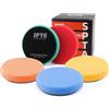SPTA Kit per Lucidatrici Auto, SPTA 5Pcs 125mm Tamponi Tampone Kit di lucidatura per ceretta lucidatura spugna Lucidatura Pad Kit composto di lucidatura auto per lucidatura automatica -SPPS5M5