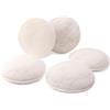 SPTA Cuffia per Lucidatrice SPTA 5Pcs 125 mm Kit Tampone in Lana di Agnello per Lucidatura Auto, Autotampone per Lucidatura