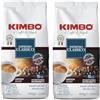 Generico Kimbo Chicchi di Caffè Interi Kit con 2 x Espresso Classico - 2 Buste da 1kg