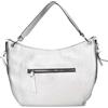 REBELLE BORSA A MANO DONNA - REBELLE ARGENTO-BIANCO - REB0165 P0025
