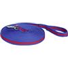 HKM Soft - Guinzaglio per longitudinale, 800 cm, Colore: Blu/Rosso