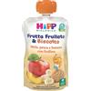 HIPP ITALIA SRL HIPP BIO FRUTTA FRULLATA &BISCOTTO MELA PESCA BANANA FROLLINO 90 G