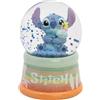 STOR Palla di Neve Stitch in Confezione Regalo - Sfera di Cristallo Decorativa con Glitter - Figura Ufficiale