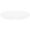 Lurrose Paralume Rotondo in Acrilico per Plafoniera Soffitto Pannello Diffusore Luce Doppia Faccia Satinata per Illuminazione Uniforme e Morbida, Design Semplice e Moderno