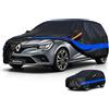 Holthly Telo Copriauto Esterno,Copertura Protettiva Auto 100% Impermeabile Anti UV Anti Graffi,Copriauto per VW Polo,Renault Clio,Toyota Yaris,ecc.