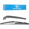 Metalcaucho Tergicristallo posteriore 68117 posteriore Refil spazzola tergicristallo con guida elastica integrata 290mm Compatibilità con LANCIA YPSILON 843