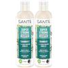 SANTE Naturkosmetik Super Strong Shampoo estratto di bambù biologico + complesso proteico a 3 strati, shampoo vegano con ingredienti naturali, rafforza i capelli deboli, 250 ml (Confezione da 2)