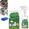 Generico Detergente Schiumogeno Enzimatico Multiuso, sgrassatore e smacchiatore per sporco ostinato, Potente Spray Sgrassante Per Cucina, versatile, per la casa, forno, fornelli, cappa (2pcs)