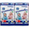 DERMACOTONE Pannolini Neonato Taglia 3 Midi (4-9 Kg) Offerta 2 confezioni da 52 Pz (2x52) DermCotone