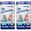DERMACOTONE Pannolini Neonato Taglia 6 XL (15-30 Kg) Offerta 2 confezioni da 40 Pz (2x40) DermCotone