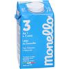 Monello 3 Formula Per La Crescita A Base Di Latte Bambini Da 1 Anni Liquido 500 Ml ml Soluzione bevibile