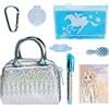 Cefa Toys Real Littles - Mini rotolo da collezione Frozen con 6 accessori di cancelleria. Adatto per bambini a partire dai 6 anni. Colore blu e bianco