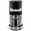 Livoo - Caffettiera elettrica DOD201 - Capacità 14 tazze, 1000 W, filtro riutilizzabile, mantenimento al caldo, sistema anti gocce, colore nero