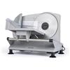 Petra PT4636VDE Affettatrice Elettrica - Macchina per tagliare alimenti, carne, formaggio, pane, spessezza da 1 a 15 mm, 3 x 170mm lame acciaio Inox, Antiscivolo, Dispositivo di Sicurezza proteggi