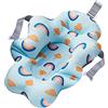 LICHENGTAI Cuscino da Bagno Neonato Tappetino Antiscivolo per Bagnetto Neonato Materassino Galleggiante Bagnetto Neonato Cuscino per Vasca da Bagno Neonato Supporto per Vasca da Bagno