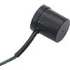 ReachMall Lampeggiatore per scooter elettrico, 12 V, 48 V-60 V, interfaccia a 3 pin, in ABS nero, compatibile con bici elettriche Citycoco