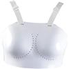 APLVFFZH Pettorina Protettiva per Scherma, MMA, Taekwondo, Karate, Traspirante, Regolabile, Realizzata in Materiale Resistente, Adatta Ad Adulti E Bambin, Donne S 86-89 cm