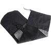Qusinfc Sacchi portatili portatili di stoccaggio per tappetino da yoga in colore nero con flussi d'aria costruzione a rete palestra yoga mat organizer borsa di stoccaggio in nylon