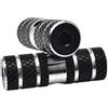 Violiica 2 paia di pedali in lega di alluminio per bici da 70 mm, antiscivolo, posteriori, per BMX, mountain bike, ciclismo, nero, arancione, rosso, blu