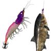 Genérico Jig Calamare Luminescente | Esche Artificiali Luminescenti | Esca di Calamare per Acqua Salata, per Laghi, Laghi, Fiumi, Rive Somera e Acqua , Uomini, Genitori e Mariti