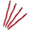 KXAOXGRC Pegs Tenda in Acciaio con, Chiodi Metallici da Terra 4 Pezzi 25 cm Attrezzi Campeggio Antivento picchetto for Tenda in Lega di Alluminio