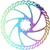 Generico Compatibile con i rotori dei Freni a Disco for Bici Tanke - 140/160/180/203MM con bulloni, chiazza d'olio for Freni Idraulici da Strada e MTB,Componenti(G3 160mm Color 1pcs)
