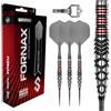 WINMAU Darts Fornax Serie 25g Punta Acciaio | 90% Tungsteno | Switch Point Tech | Barili Torpedo | 2 Punte Intercambiabili (Wave/Liscia) Cambio Rapido