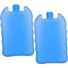 KICHOUSE 2 Blocchi di Ghiaccio Riutilizzabili in PE per Lunch Box e attività Outdoor, Pacchi Refrigeranti Blu Portatili e Versatili per Borse Termiche