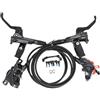 Generico Compatibile con Freno a Disco Idraulico Shimano DEORE - 2/4 Pistoni BR BL-M6100 M6120 for Mountain Bike MTB,Componenti(M6100 Ice)