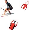 Genérico da surf resistente per shorboard, guinzaglio da surf per tavola corta, per bodyboarding, competizione, sport acquatici all'aperto, per uomini, donne, bambini, ragazze