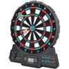 Ausla Bersaglio Elettronico ABS PP Set di Freccette con Punteggio Automatico Display LCD 159 Giochi da 1 a 8 Giocatori con 6 Freccette Suono Che Ricorda per la Sala Giochi di Home Office