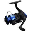 Générique Mulinello Tipo A Tamburo Fisso | Mini Compact Baitcasting e Spincast - Mulinello Da Pesca | per Surfcasting Baitcasting Pesce Gatto Marigana Black-Bass Trota Tutta Stagione