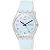 Swatch Orologio analogico al quarzo da donna con cinturino in silicone GE713, multicolore, Swatch Orologio analogico al quarzo da donna con cinturino in silicone, GE713 è un orologio moderno e