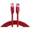EFB Cavo patch EFB RJ45 S/FTP, Cat.6A, TM21, Dätwyler 7702, 5m, rosso