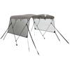 vidaXL 3-Bow Bimini-Top con pannelli laterali in rete 183x(154-167)x137 cm